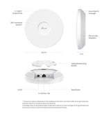 TP-Link Omada EAP723 BE3600 Ceiling Mount Dual-Band WiFi 7 Access Point 1—2.5G RJ45 Port , 688Mbps at  2.4 GHz + 2880 Mbps at 5 GHz By TP-LINK - Buy Now - AU $170.59 At The Tech Geeks Australia