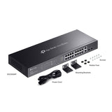 TP-Link ES220GMP Omada 20-Port Gigabit Easy Managed Switch with 16-Port PoE+,  Fast PoE, Perpetual PoE, Flow Control, Loopback Detection, Port Isolation By TP-LINK - Buy Now - AU $343 At The Tech Geeks Australia