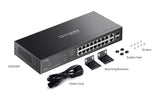 ES220GP TP-Link Omada 20-Port Gigabit Easy Managed Switch with 16-Port PoE+ By TP-LINK - Buy Now - AU $273.48 At The Tech Geeks Australia