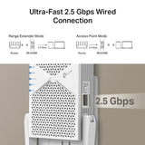 RE405BE TP-Link BE6500 Dual-Band Wi-Fi 7 Range Extender By TP-LINK - Buy Now - AU $355.33 At The Tech Geeks Australia