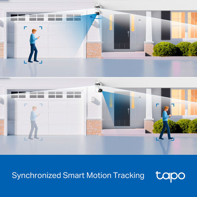 TC34 TP-Link Indoor/Outdoor Dual Lens Pan/Tilt Security Camera By TP-LINK - Buy Now - AU $146.50 At The Tech Geeks Australia