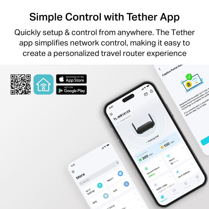 TL-WR1512X TP-Link AX1500 Wi-Fi 6 Travel Router By TP-LINK - Buy Now - AU $128.25 At The Tech Geeks Australia
