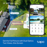 TC47 - TP-Link TAPO Outdoor Dual Lens Pan/Tilt Security Camera By TP-LINK - Buy Now - AU $176 At The Tech Geeks Australia