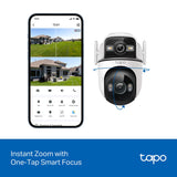 TC47 - TP-Link TAPO Outdoor Dual Lens Pan/Tilt Security Camera By TP-LINK - Buy Now - AU $176 At The Tech Geeks Australia