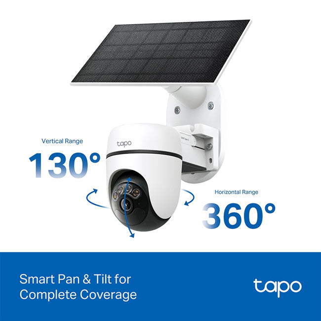 TC90 KIT TP-Link TAPO Solar-Powered Pan/Tilt Security Camera Kit By TP-LINK - Buy Now - AU $200.32 At The Tech Geeks Australia