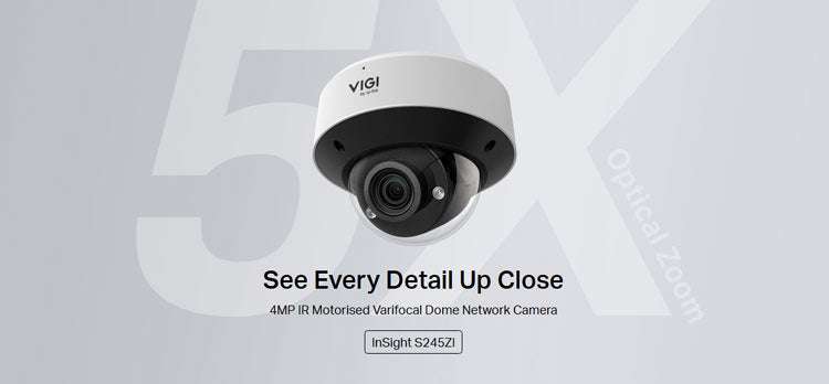 InSight S245ZI TP-Link VIGI 4MP IR Motorised Varifocal Dome Network Camera By TP-LINK - Buy Now - AU $299.09 At The Tech Geeks Australia