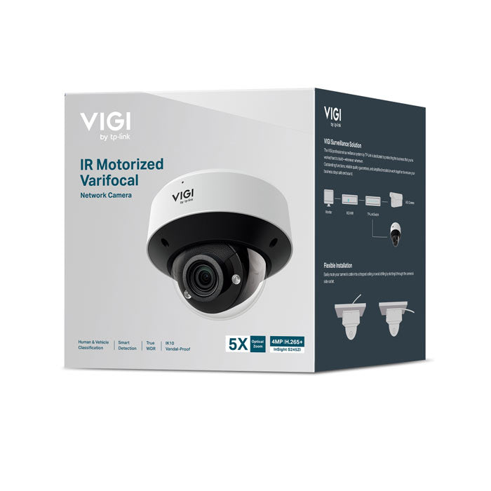 InSight S245ZI TP-Link VIGI 4MP IR Motorised Varifocal Dome Network Camera By TP-LINK - Buy Now - AU $299.09 At The Tech Geeks Australia