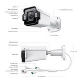 InSight S345ZI TP-Link VIGI 4MP Outdoor IR Motorised Varifocal Bullet Network Camera By TP-LINK - Buy Now - AU $299.09 At The Tech Geeks Australia