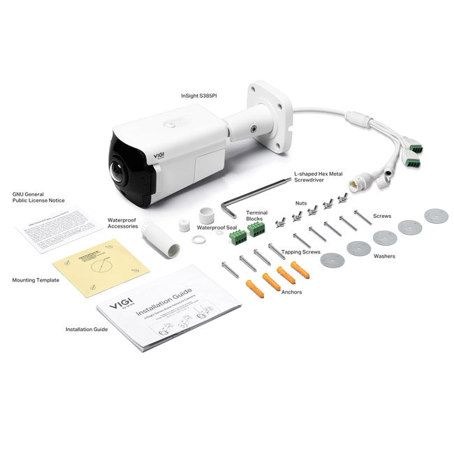 InSight S385PI TP-Link VIGI 8MP Outdoor IR Panoramic Bullet Network Camera By TP-LINK - Buy Now - AU $408.18 At The Tech Geeks Australia
