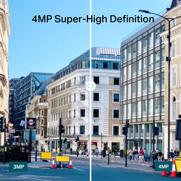 TP-Link VIGI 4MP C340I(6mm) Outdoor IR Bullet Network Camera,6mm Lens, Smart Detection, 3YW By TP-LINK - Buy Now - AU $58.10 At The Tech Geeks Australia