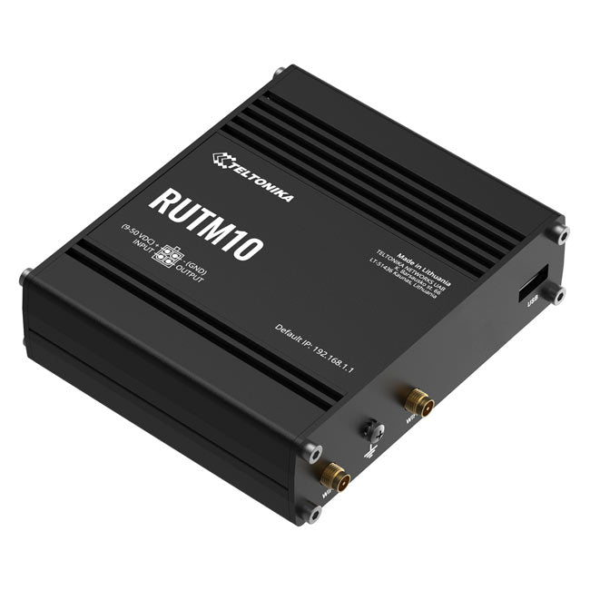 Teltonika RUTM10 wired with 4x Gigabit Ethernet ports, Dual-band Wi-Fi, 128 tag/port-based VLANs, PSU included By Teltonika - Buy Now - AU $217.28 At The Tech Geeks Australia