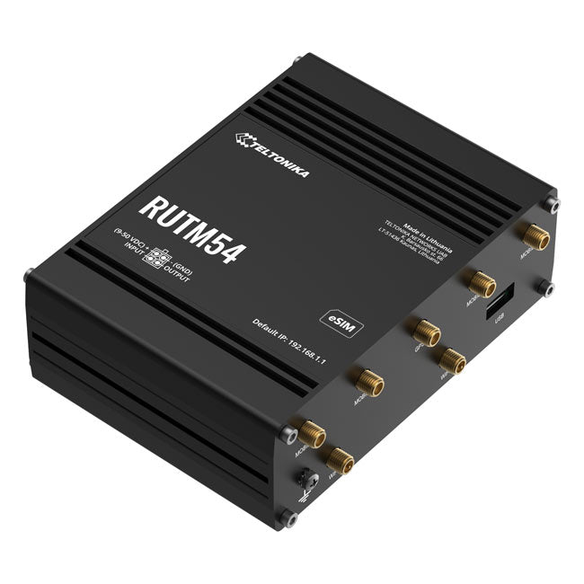 Teltonika RUTM54 Dual 5G Router, Dual SIM & eSIMâ„¢, Telit 5G Modem, Auto-Failover, By Teltonika - Buy Now - AU $1200.64 At The Tech Geeks Australia