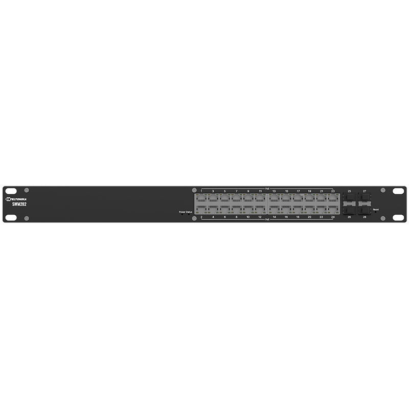 SWM282 Teltonika PoE+ high-capacity L2 managed switch By Teltonika - Buy Now - AU $613.66 At The Tech Geeks Australia