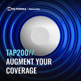 Teltonika TAP200 Wi-Fi 5 Access Point, Dual Band Wi-Fi, Supporting speeds of up to 1000 Mbps and PoE-in Functionality, PSU excluded By Teltonika - Buy Now - AU $95.20 At The Tech Geeks Australia