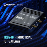 Teltonika TRB246 Industrial IoT Gateway, 4G/LTE(Cat 4), Dual SIM, Auto-Failover, Backup WAN, Supports DNP3, DLMS, Modbus, PSU excluded By Teltonika - Buy Now - AU $351.68 At The Tech Geeks Australia