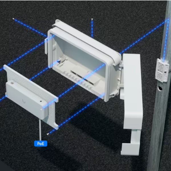 UACC-Flex-Utility-Pro Ubiquiti UniFi Outdoor Weatherproof Enclosure By Ubiquiti - Buy Now - AU $175 At The Tech Geeks Australia