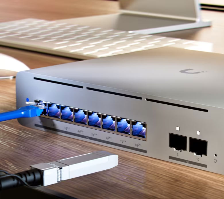 USW-Pro-XG-8-PoE Ubiquiti UniFi Compact 8-port Etherlighting Switch By Ubiquiti - Buy Now - AU $1065 At The Tech Geeks Australia