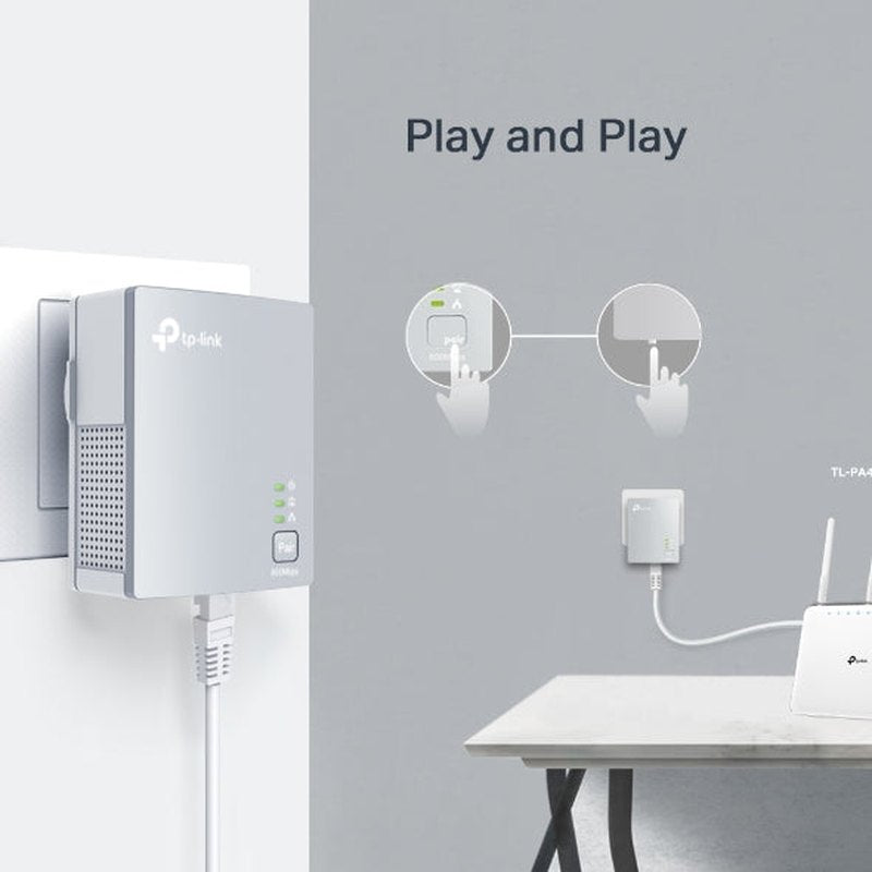TL-PA411KIT – TP-Link AV500 Nano Powerline Adapter Starter Kit By TP-LINK - Buy Now - AU $80.38 At The Tech Geeks Australia