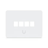 UACC-WP-Keystone-H Universal Paintable Keystone Wall Plate, Horizontal 4-Pack By Ubiquiti - Buy Now - AU $46.36 At The Tech Geeks Australia