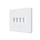 UACC-WP-Keystone-H Universal Paintable Keystone Wall Plate, Horizontal 4-Pack By Ubiquiti - Buy Now - AU $46.36 At The Tech Geeks Australia