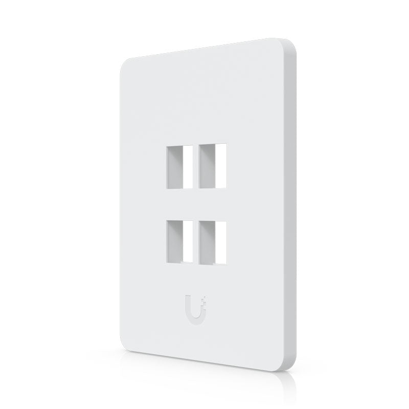 UACC-WP-Keystone-V Universal Paintable Keystone Wall Plate, Vertical 4-Pack By Ubiquiti - Buy Now - AU $46.36 At The Tech Geeks Australia