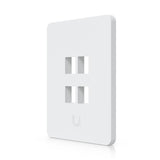 UACC-WP-Keystone-V Universal Paintable Keystone Wall Plate, Vertical 4-Pack By Ubiquiti - Buy Now - AU $46.36 At The Tech Geeks Australia