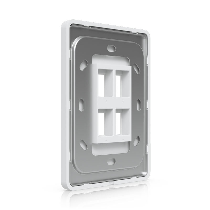 UACC-WP-Keystone-V Universal Paintable Keystone Wall Plate, Vertical 4-Pack By Ubiquiti - Buy Now - AU $46.36 At The Tech Geeks Australia