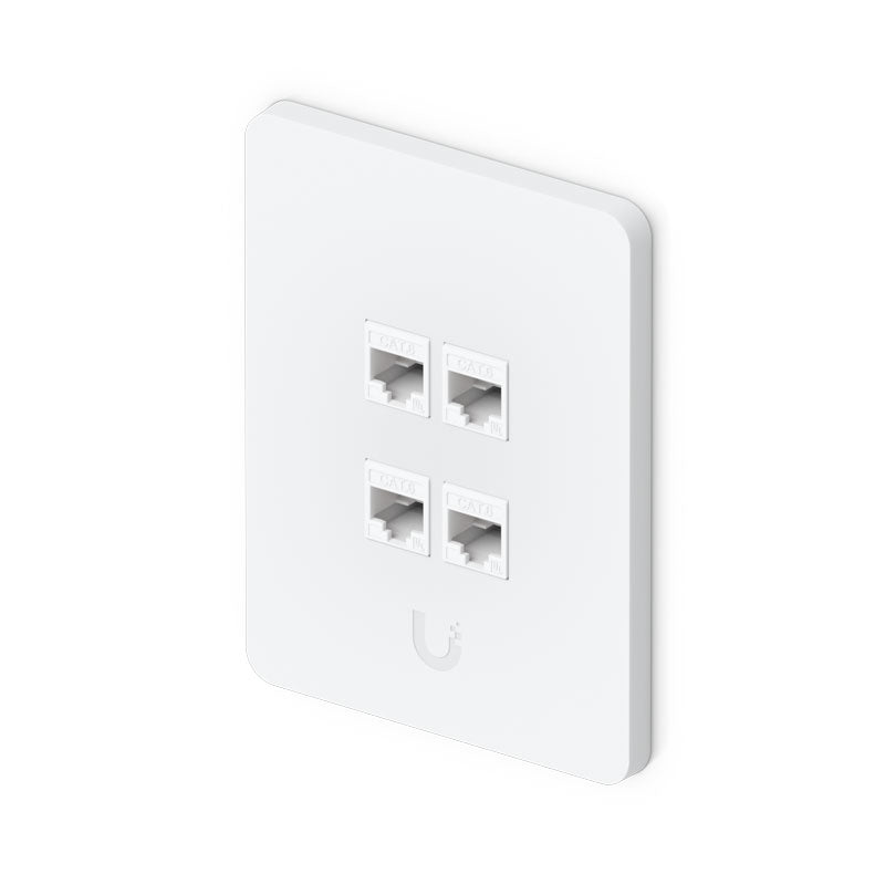UACC-WP-Keystone-V Universal Paintable Keystone Wall Plate, Vertical 4-Pack By Ubiquiti - Buy Now - AU $46.36 At The Tech Geeks Australia