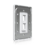 UACC-WP-Keystone-V Universal Paintable Keystone Wall Plate, Vertical 4-Pack By Ubiquiti - Buy Now - AU $46.36 At The Tech Geeks Australia