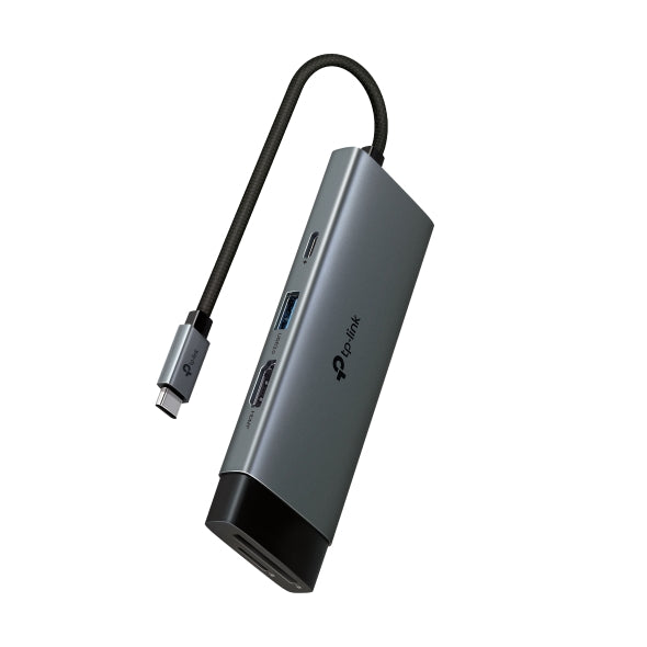 TP-Link UH7021C USB Type-C 7-in-1 Hub Powerful 100W Fast Charging, 5 Gbps SuperSpeed Data Transfer, Easy to Use with Plug & Play By TP-LINK - Buy Now - AU $51.01 At The Tech Geeks Australia