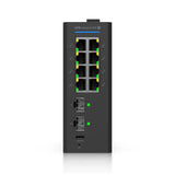 USW-Industrial-DIN-8-PoE - Ubiquiti Switch Industrial DIN 8 PoE