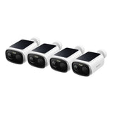 Argus Solar 4-Pack - Reolink 5MP Battery Camera with Built-in Solar Panel and Dual-Band Wi-Fi 6