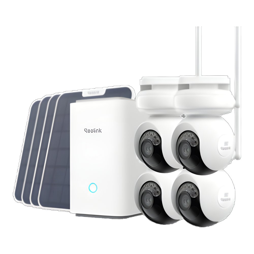 Reolink Home Hub with Altas PT Ultra and Solar Panel with SD Card