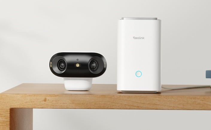Reolink Home Hub with Argus 4 Pro + Solar Panel 2 (6W) + 128GB microSD Card