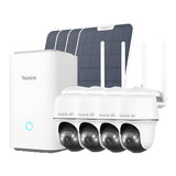 Reolink Home Hub with Argus PT Ultra (WiFi 6) + Solar Panel with MicroSD Card