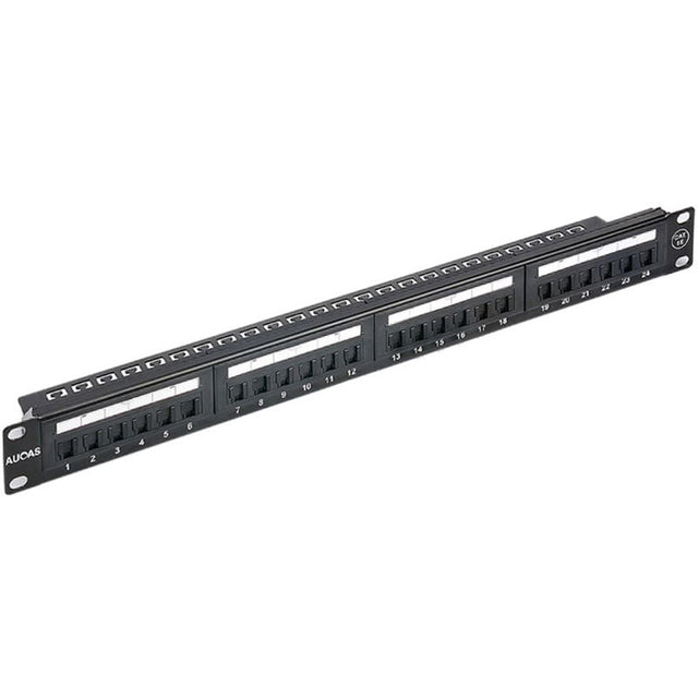 ATP-PPU6-24 Astrotek 24 Port UTP Patch Panel CAT6 RJ45 for 19" 1RU Rack Mount By Astrotek - Buy Now - AU $48 At The Tech Geeks Australia