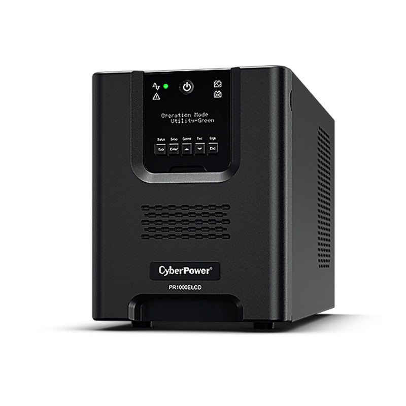 PR1000ELCD CyberPower PRO Series Tower UPS with LCD 1000VA / 900W (10A) By CyberPower - Buy Now - AU $677.35 At The Tech Geeks Australia