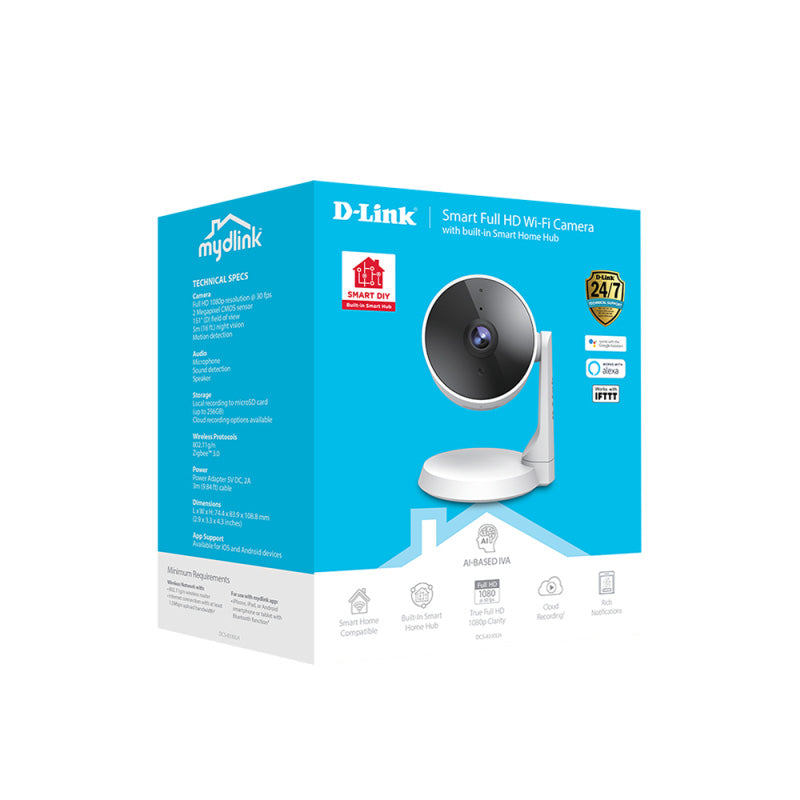 DCS-8330LH D-Link Smart Full HD WiFi Camera + built-in Smart Home Hub By D-Link - Buy Now - AU $241.29 At The Tech Geeks Australia