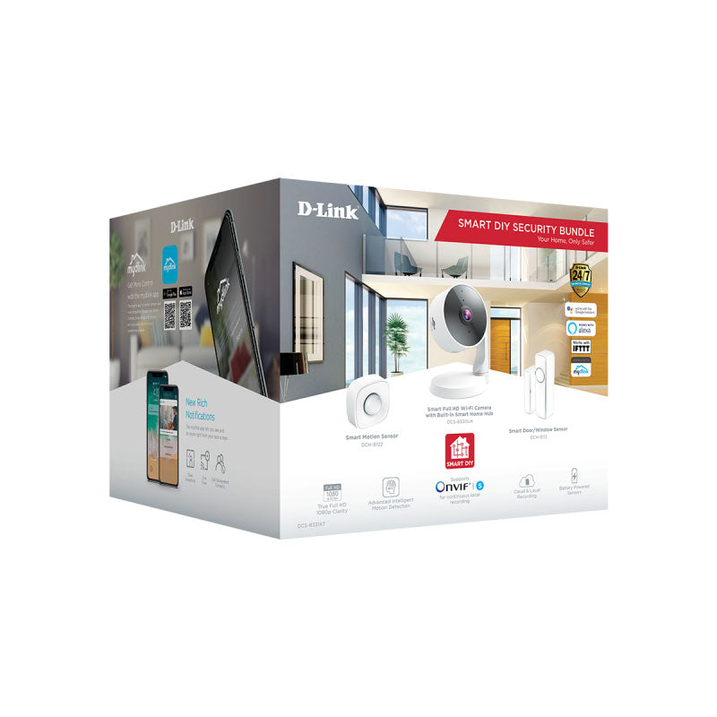 DCS-8331KT D-Link Smart DIY Security Bundle By D-Link - Buy Now - AU $315.13 At The Tech Geeks Australia