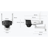Duo-2-LTE Reolink Panoramic 4G Battery/Solar Powered Camera By Reolink - Buy Now - AU $182 At The Tech Geeks Australia