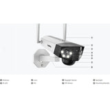 Duo-2-LTE Reolink Panoramic 4G Battery/Solar Powered Camera By Reolink - Buy Now - AU $182 At The Tech Geeks Australia