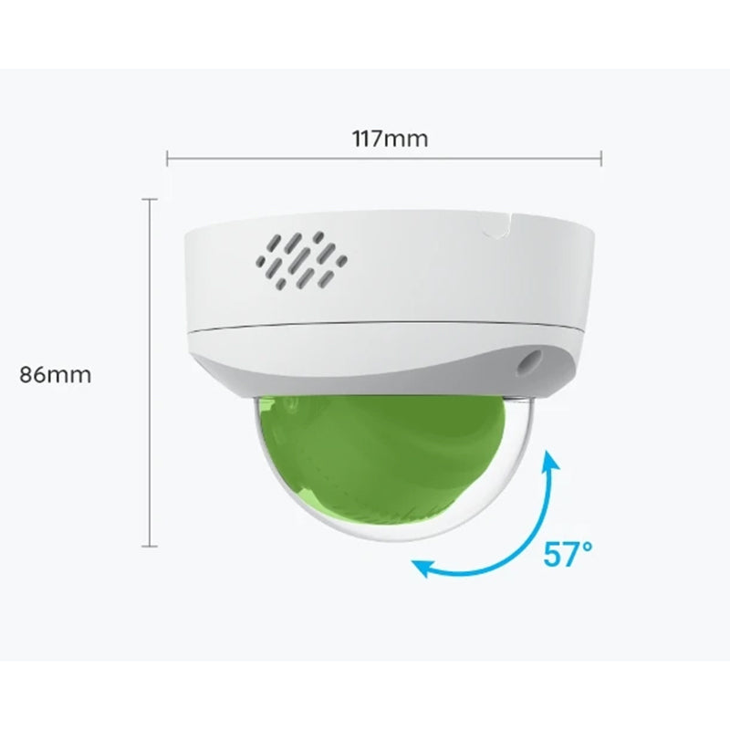 Reolink Duo 2V PoE 4K 8MP UHD IK10 Vandal-Proof PoE IP Camera By Reolink - Buy Now - AU $161 At The Tech Geeks Australia