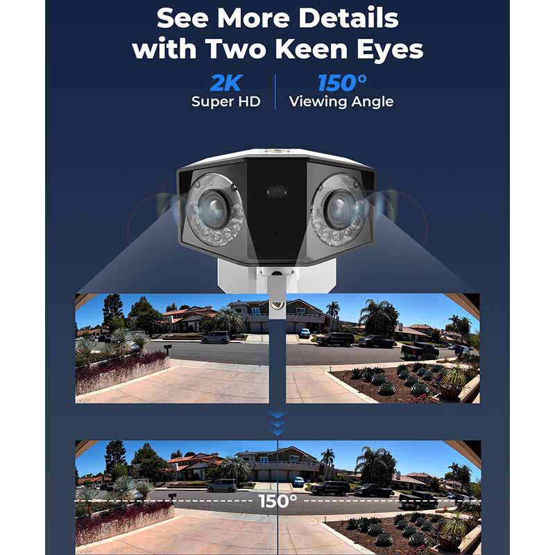 Duo2-PoE Reolink Dual Lens 4K Camera - AU Stock – The Tech Geeks