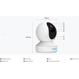 E1 Reolink Pan-Tilt Indoor Camera for Any Budget By Reolink - Buy Now - AU $73.70 At The Tech Geeks Australia