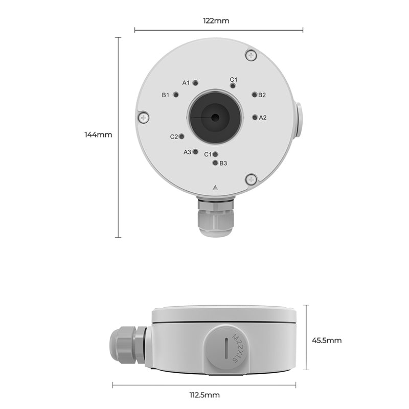 Reolink Junction Box B10 By Reolink - Buy Now - AU $42 At The Tech Geeks Australia