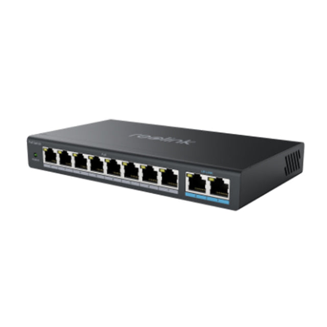 RLA-PS1 Reolink 10-Port PoE Switch with 120W PoE Power Budget By Reolink - Buy Now - AU $108 At The Tech Geeks Australia