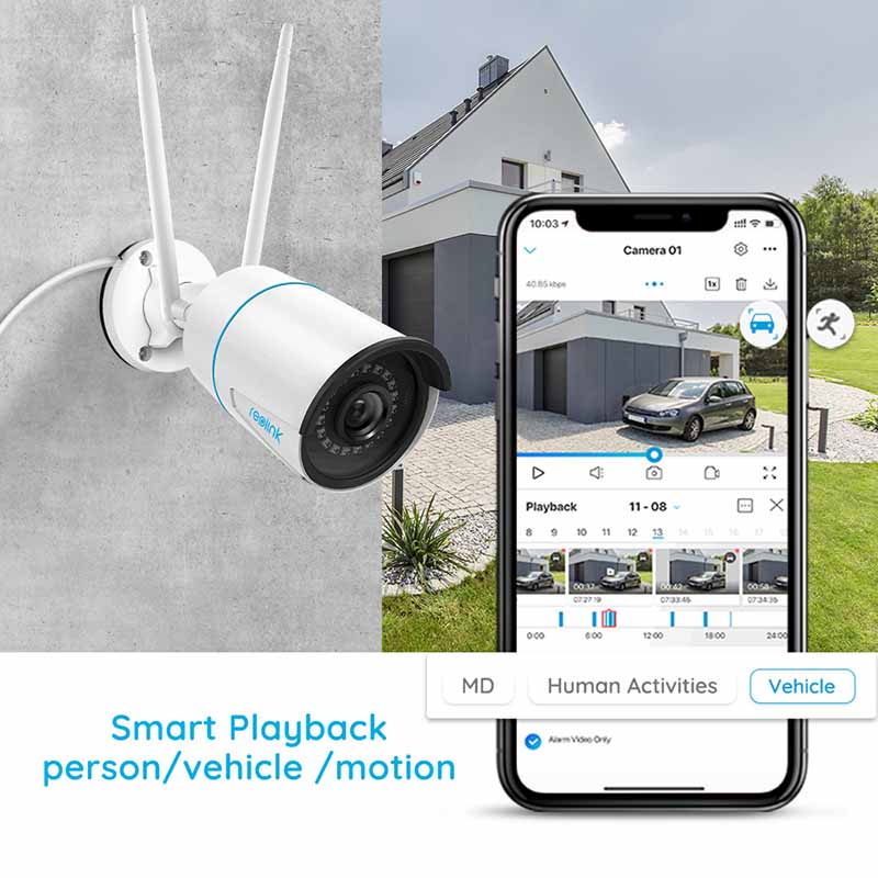 RLC-510WA Reolink 5MP/4MP WiFi Security Camera with Smart Detection By Reolink - Buy Now - AU $92 At The Tech Geeks Australia