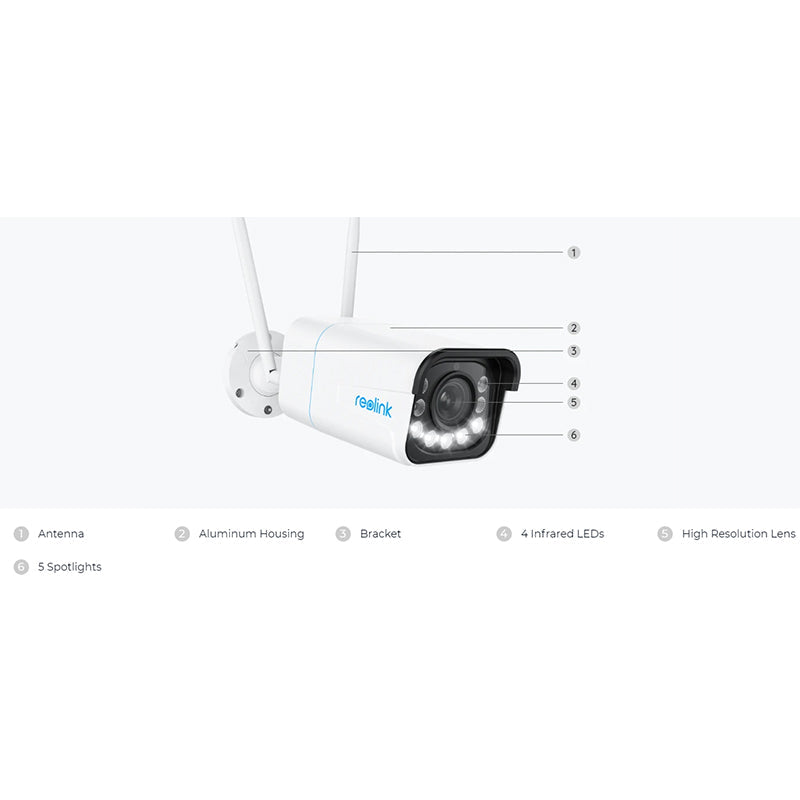 RLC-811WA Reolink Smart 4K UHD Wi-Fi 6 Security Camera with Color Night Vision By Reolink - Buy Now - AU $168 At The Tech Geeks Australia