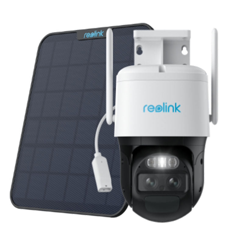 TrackMix LTE (Battery) Reolink 4K Dual-Lens PTZ Camera with LTE By Reolink - Buy Now - AU $387 At The Tech Geeks Australia