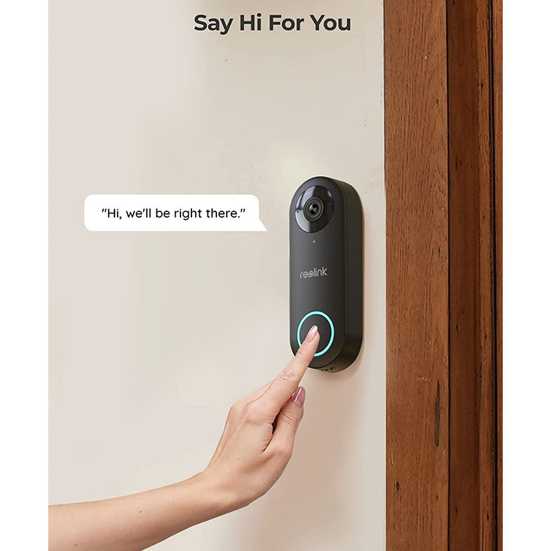 Video-Doorbell-PoE Reolink Smart 2K+ Wired PoE Video Doorbell with Chime By Reolink - Buy Now - AU $117 At The Tech Geeks Australia